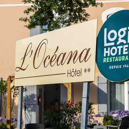 호텔 Logis - Et Restaurant L'oceana 랑통